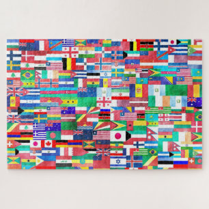 World Of Flags Jigsaw Puzzle