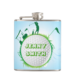 World of golf Ladies flask