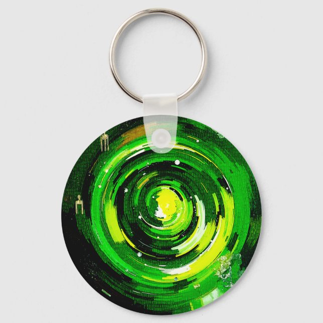 World Of Green Keychain (Front)