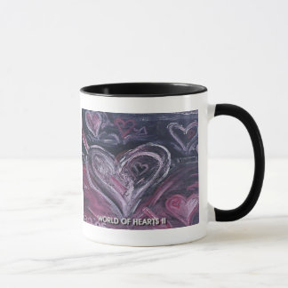 World of hearts II Mug