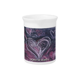 WORLD OF HEARTS II PITCHER