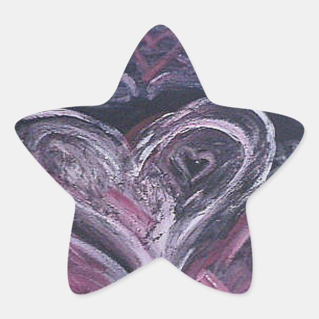WORLD OF HEARTS II STAR STICKER (Front)