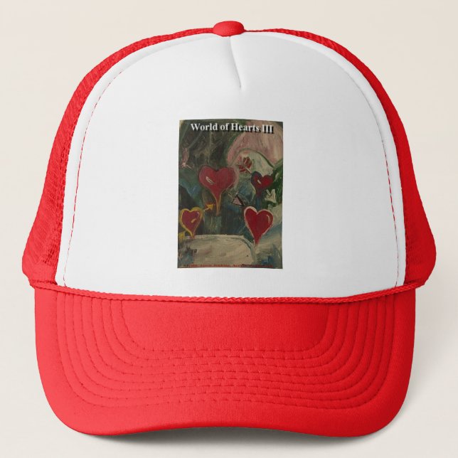 World of hearts III Hat (Front)