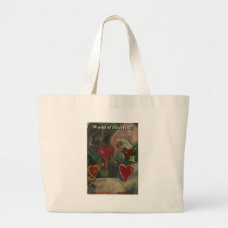 World of hearts III Large Tote Bag