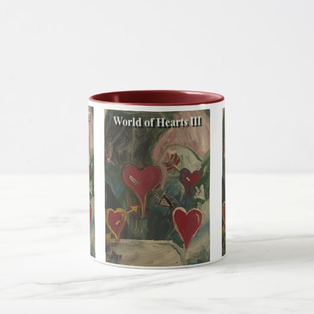 World of hearts III Mug (Center)