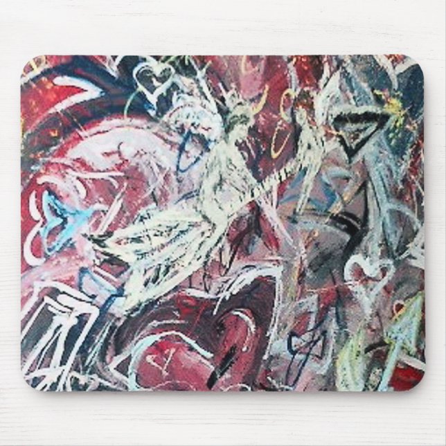 WORLD OF HEARTS MOUSE PAD (Front)