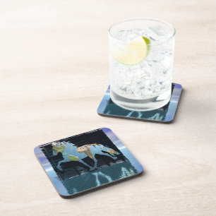 World of Icelandic Horses Beverage Coaster