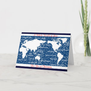 World of Love Christmas Card