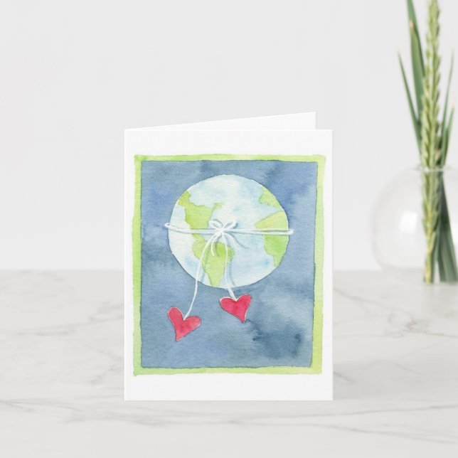 World of Love - Note Card (Front)