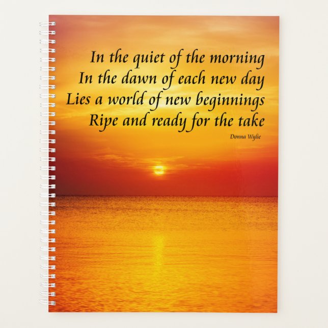 World of New Beginnings Planner (Front)
