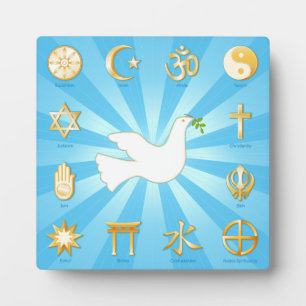 World of Peace Plaque