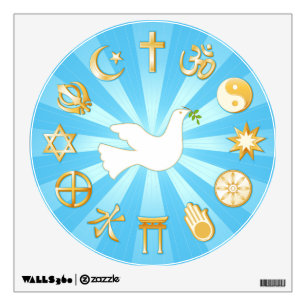 World of Peace Wall Sticker