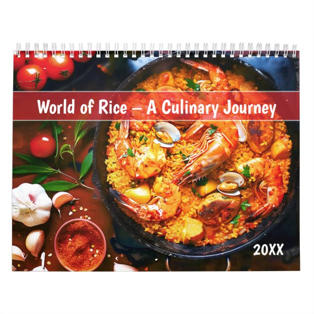 World of Rice – A Culinary Journey Calendar (Cover)