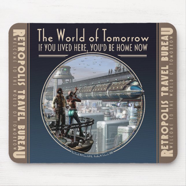 World of Tomorrow Mouse Pad (Front)