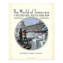 World of Tomorrow poster (16x20")