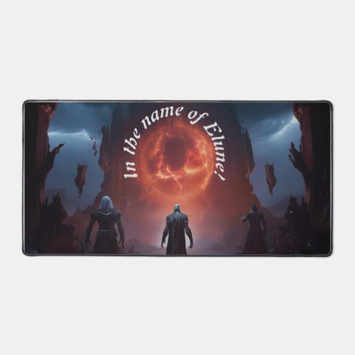 World of Warcraft Customizable Text Desk Mat