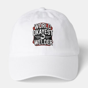 World Okayest Welder funny welding Hat