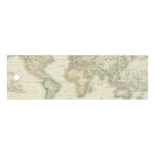 World On Mercator's Projection Ruler