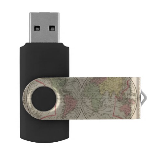 World on the Globular Projection Flash Drive