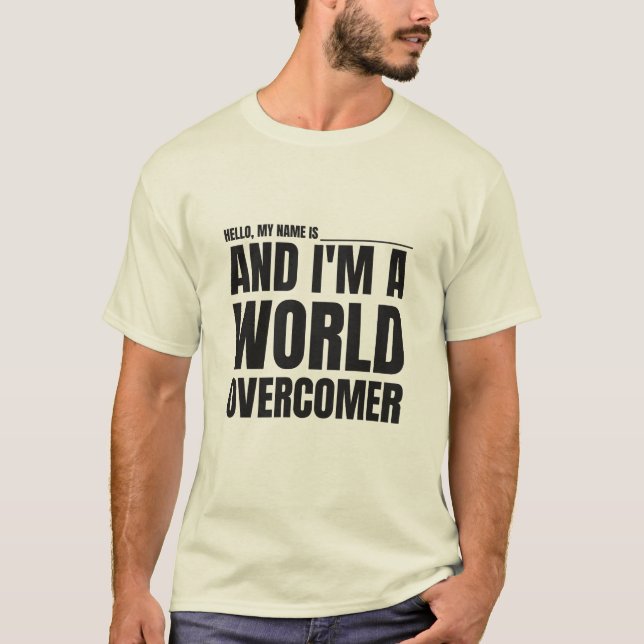 World Overcomer T-Shirt (Front)
