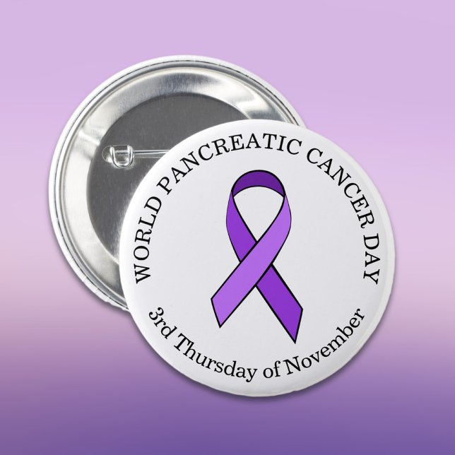 World Pancreatic Cancer Day November Button (Creator Uploaded)