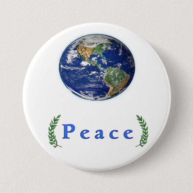 World peace button (Front)
