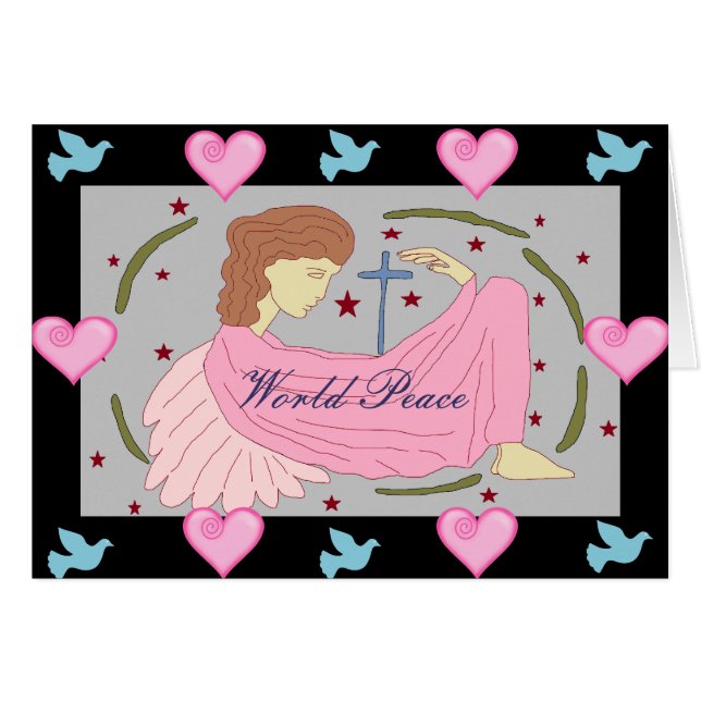 world peace cards (Front Horizontal)