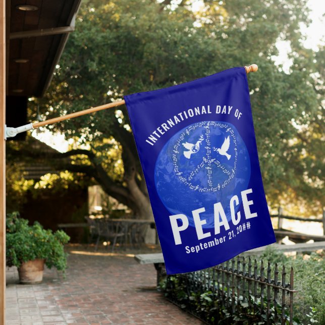 World Peace Doves Peace on Earth Day Peace Sign (In SItu)