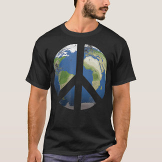 World Peace Earth Day Awareness Celebration Peace  T-Shirt