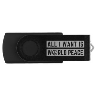 World Peace Flash Drive