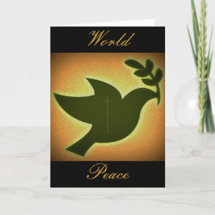 WORLD PEACE HOLIDAY CARD