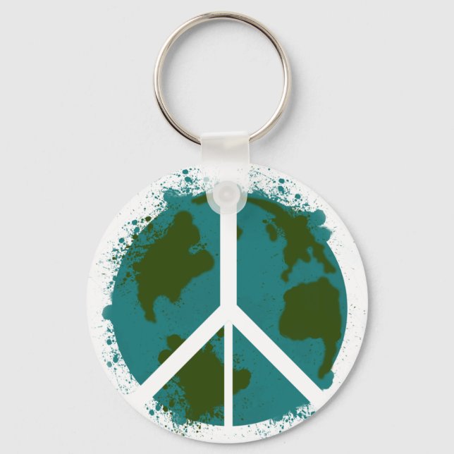 World Peace Keychain (Front)
