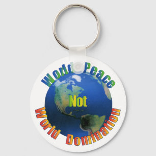 World Peace Keychain
