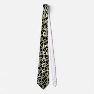 WORLD PEACE NECK TIE