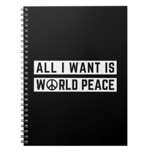 World Peace Notebook