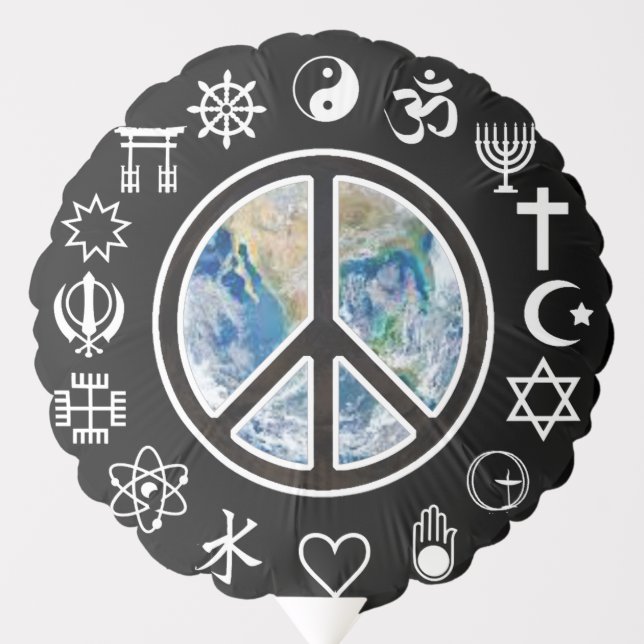 World Peace - Peace on Earth Balloon (Front)