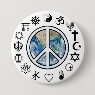 World Peace - Peace on Earth Button