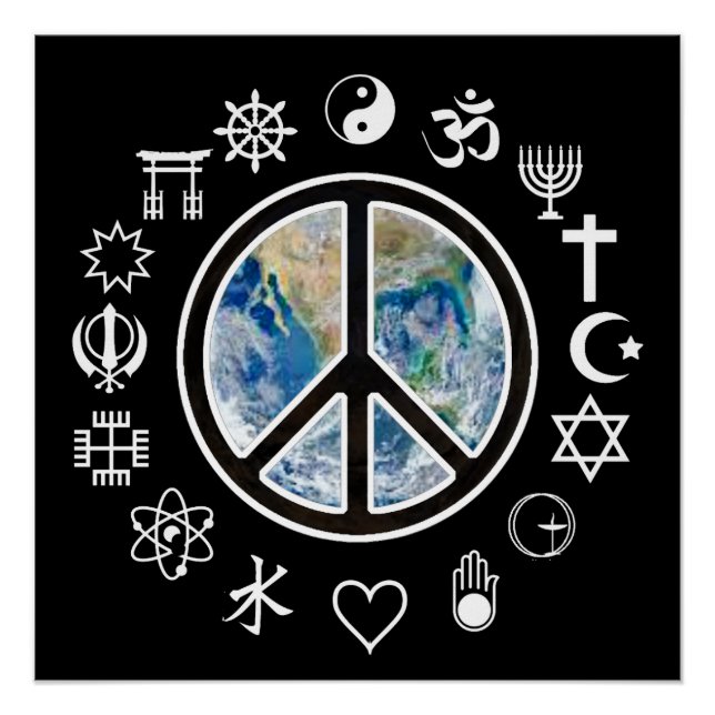 World Peace - Peace on Earth Poster (Front)