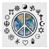 World Peace - Peace on Earth Poster