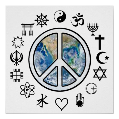 World Peace _ Peace on Earth Poster
