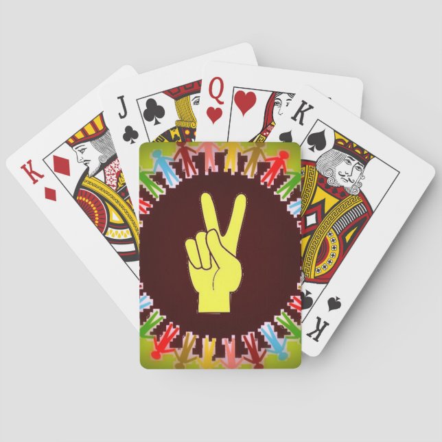 WORLD PEACE POKER CARDS (Back)