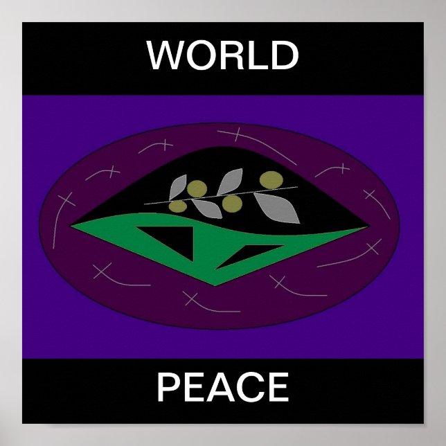 WORLD PEACE POSTER (Front)