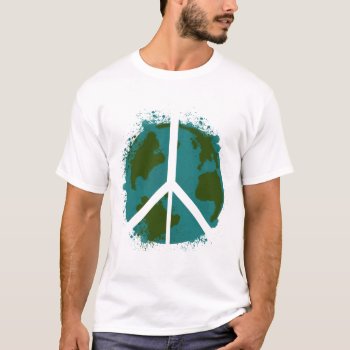 World Peace T-shirt by jamierushad at Zazzle