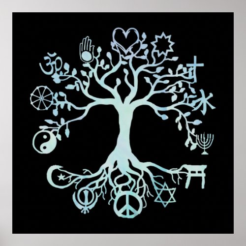 World Peace Tree  Poster
