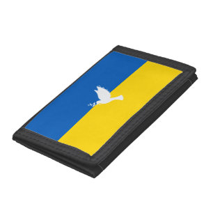 World peace   tri-fold wallet