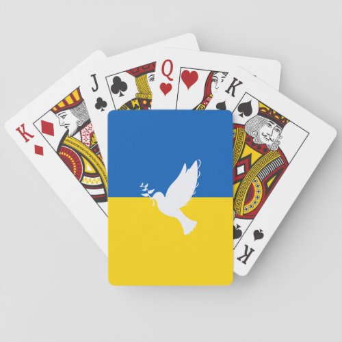 World peace Ukraine  Poker Cards