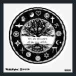 World Peace Wall Sticker<br><div class="desc">World peace, peace on earth, harmony, unity.</div>