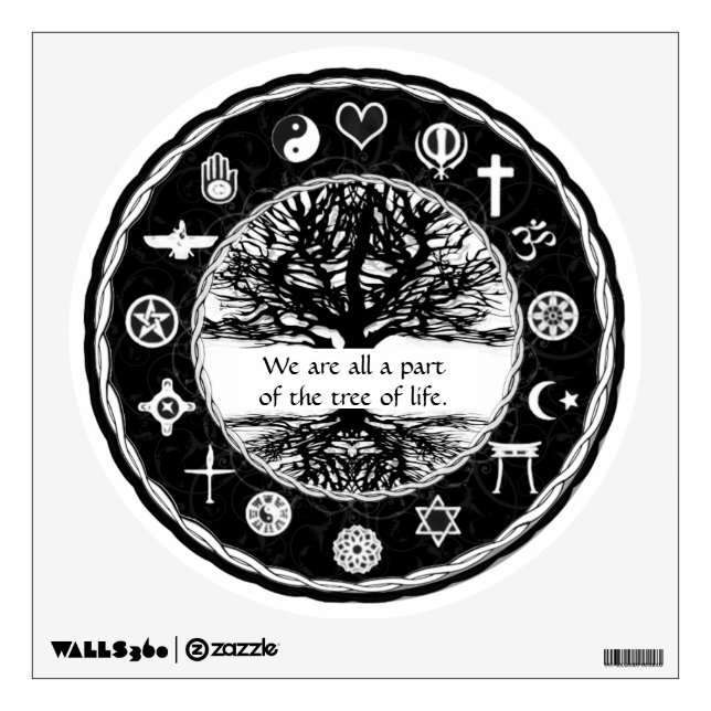 World Peace Wall Sticker (Front)