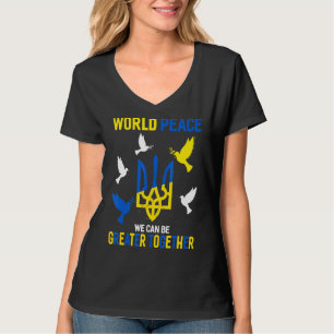 World Peace We Can Be Greater Together T-Shirt