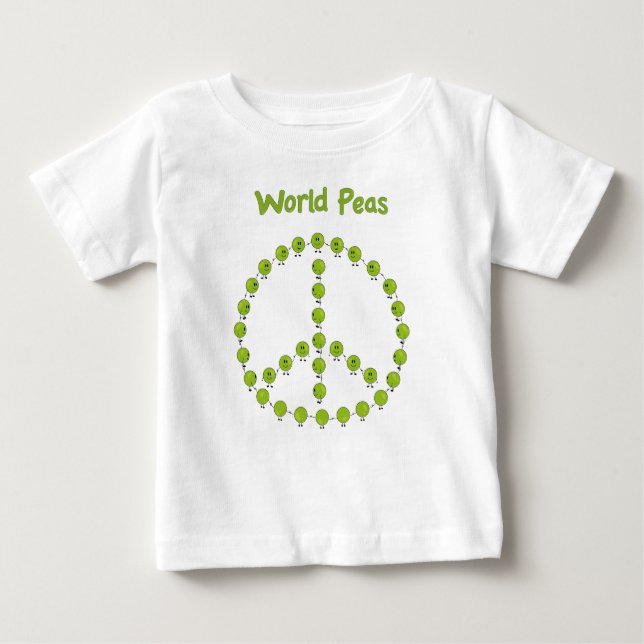 World Peas Baby T-Shirt (Front)